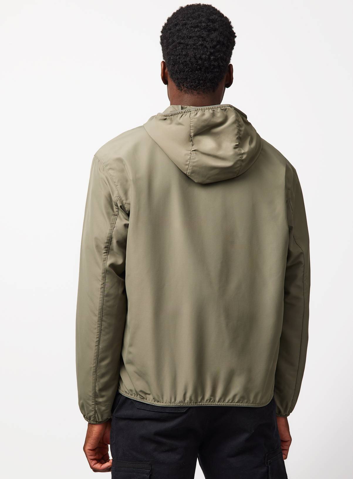 Khaki Hooded Windbreaker XXXL - Image 6