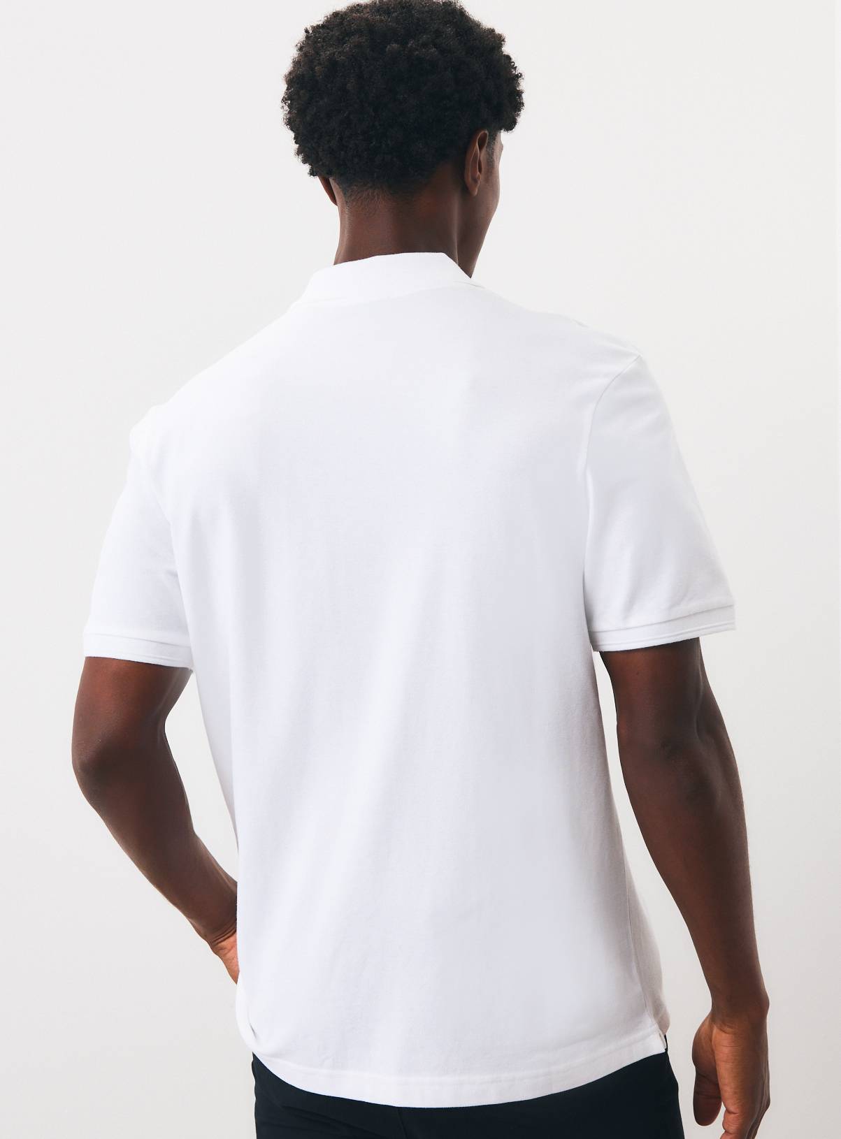 White 2 Pack Piqué Polo Shirts XXXL - Image 5