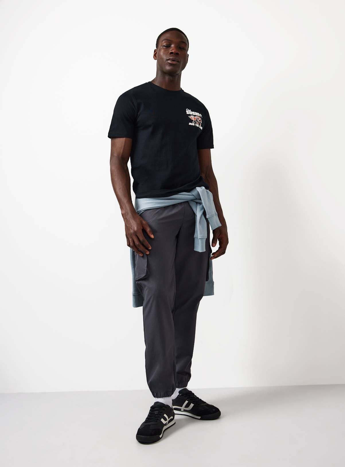 Charcoal Ripstop Cargo Trousers XXXL - Image 2