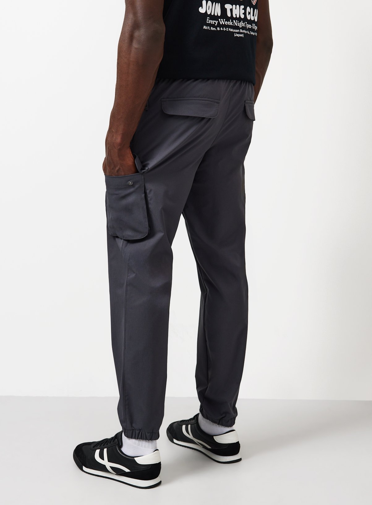 Charcoal Ripstop Cargo Trousers XXXL - Image 6 thumbnail