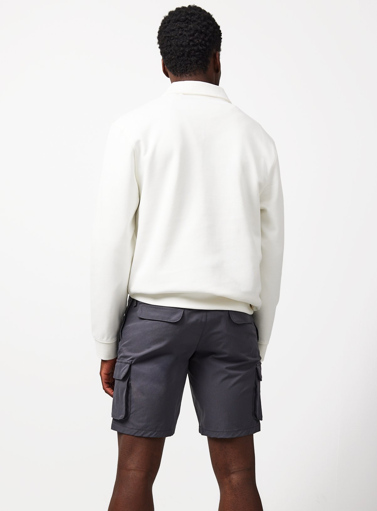 Charcoal Ripstop Cargo Shorts XXXL - Image 5 thumbnail