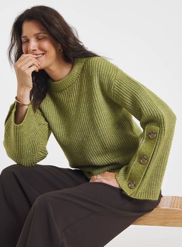 JD WILLIAMS Button Sleeve Jumper 20-22