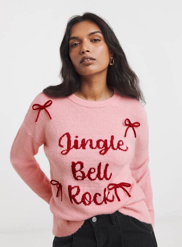 SIMPLY BE Jingle Bell Rock Christmas Jumper 28-30