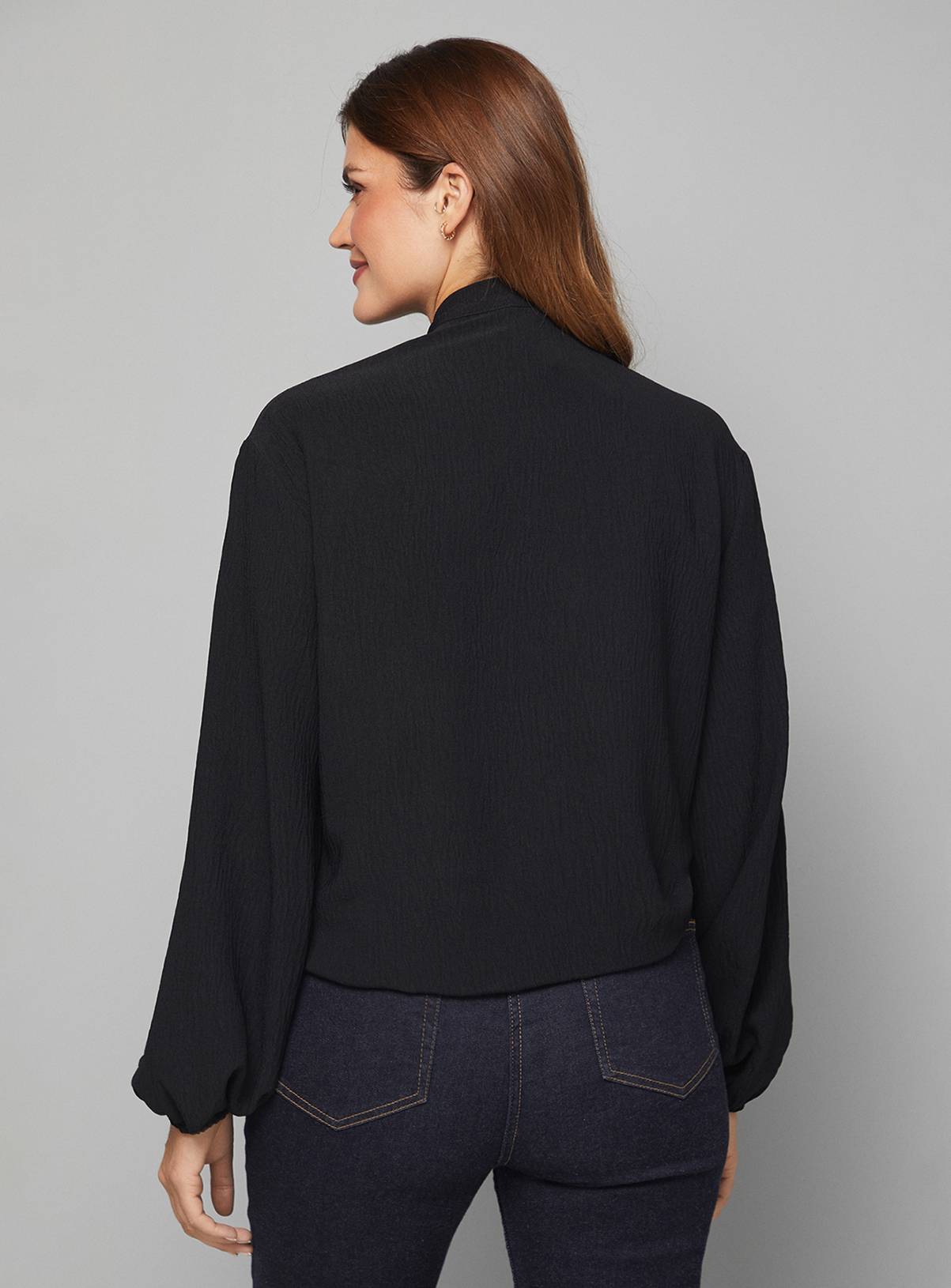 WALLIS Tie Neck Woven Blouse 16 - Image 3