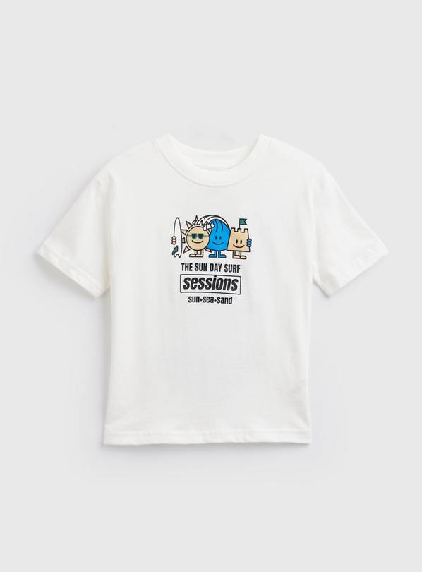 Cream Surf Sessions Graphic Tee 4-5 years