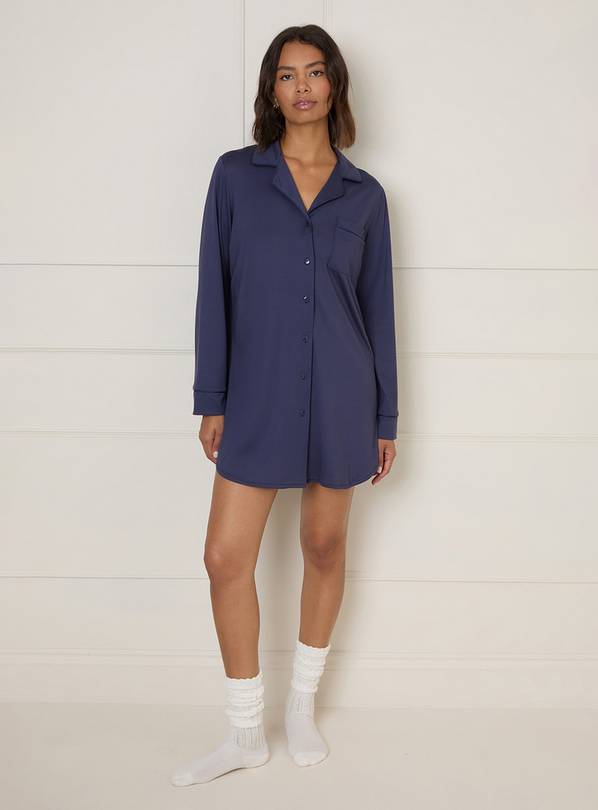 DOROTHY PERKINS Nightwear Tipped Pyjama Shirt XL