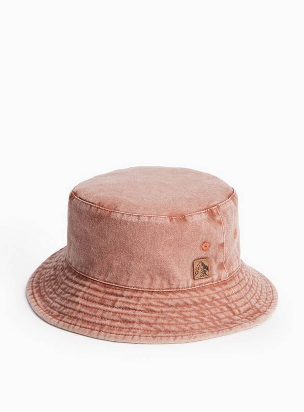Natural Reversible Bucket Hat One Size