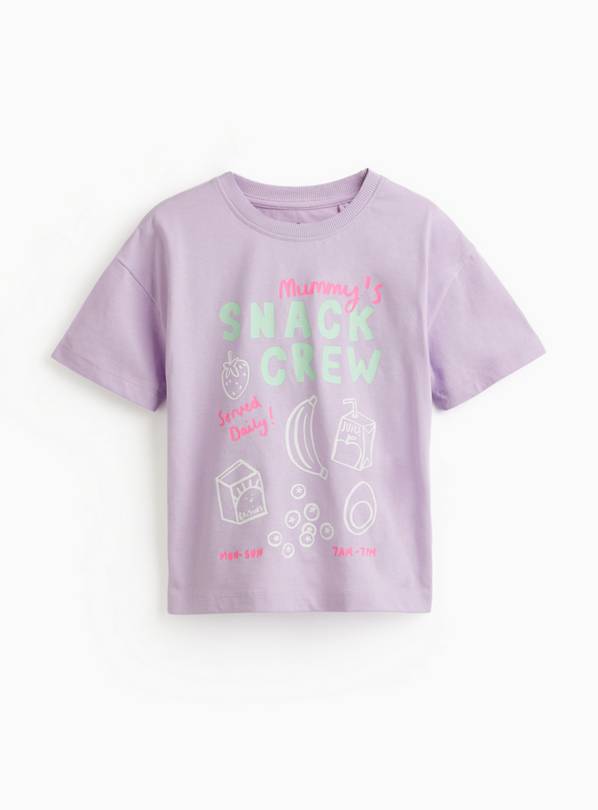 Lilac Sun Graphic Relaxed T-Shirt 3-4 years