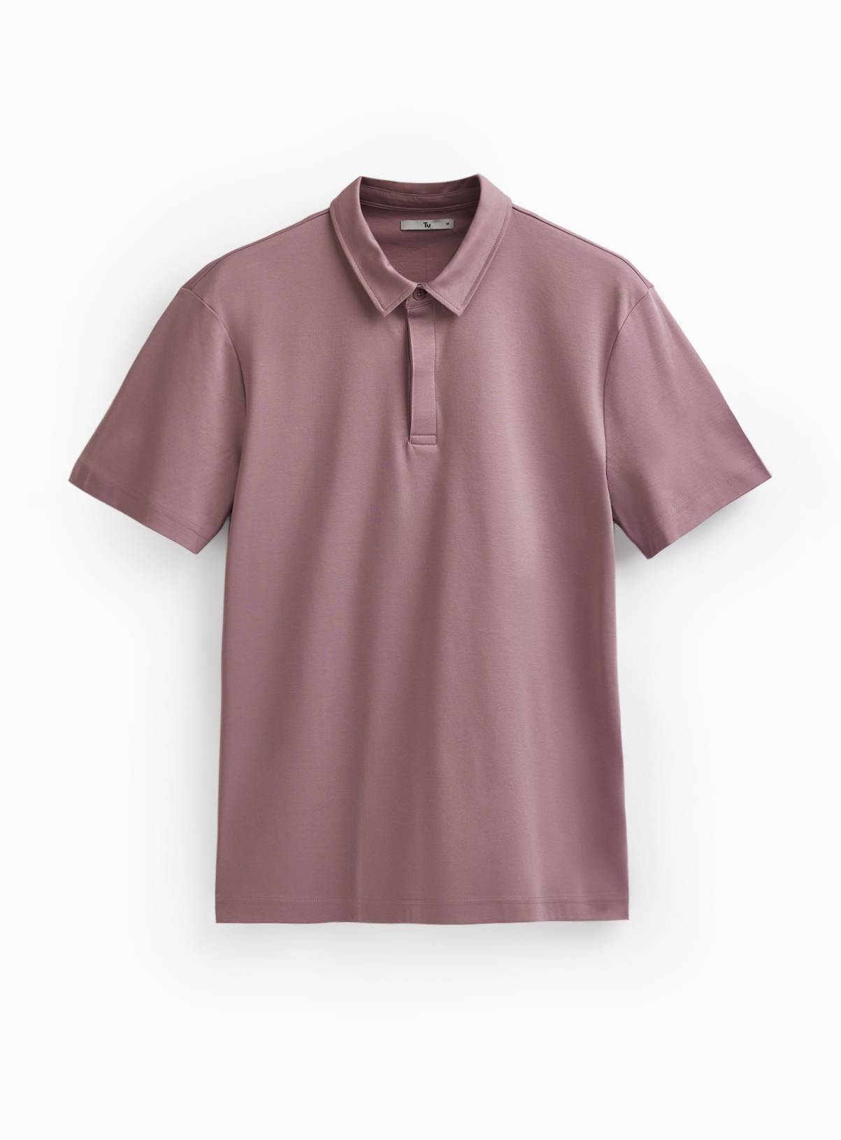 Purple Supima Cotton Polo Shirt XL - Image 3