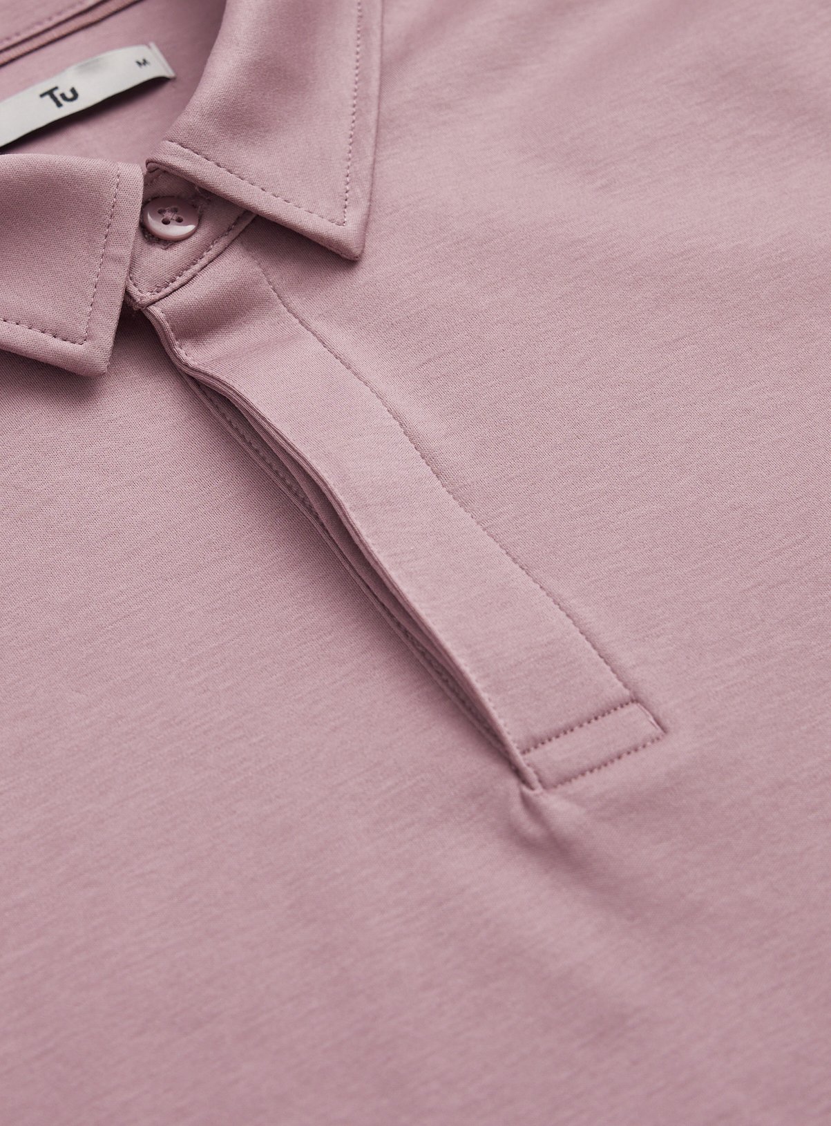 Purple Supima Cotton Polo Shirt XL - Image 4 thumbnail