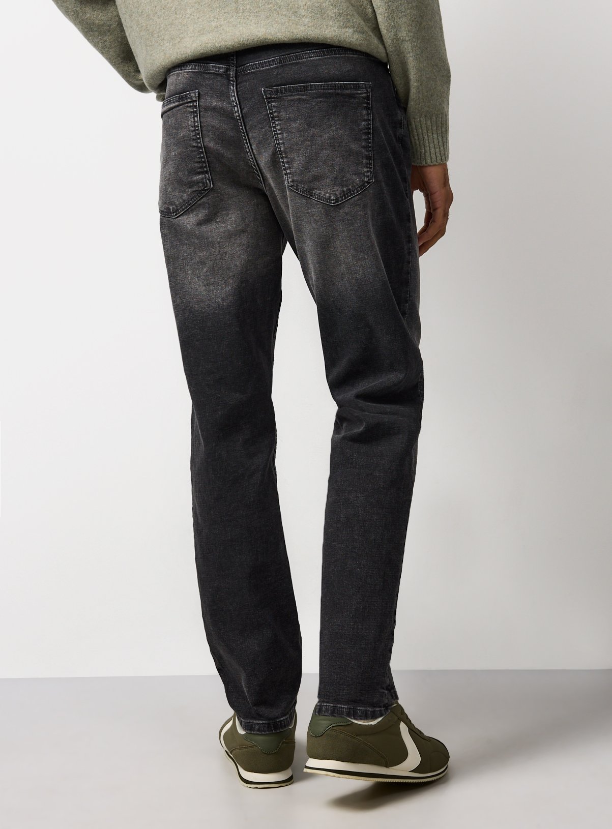 Grey Ultimate Comfort Slim Fit Jeans 30L - Image 5 thumbnail