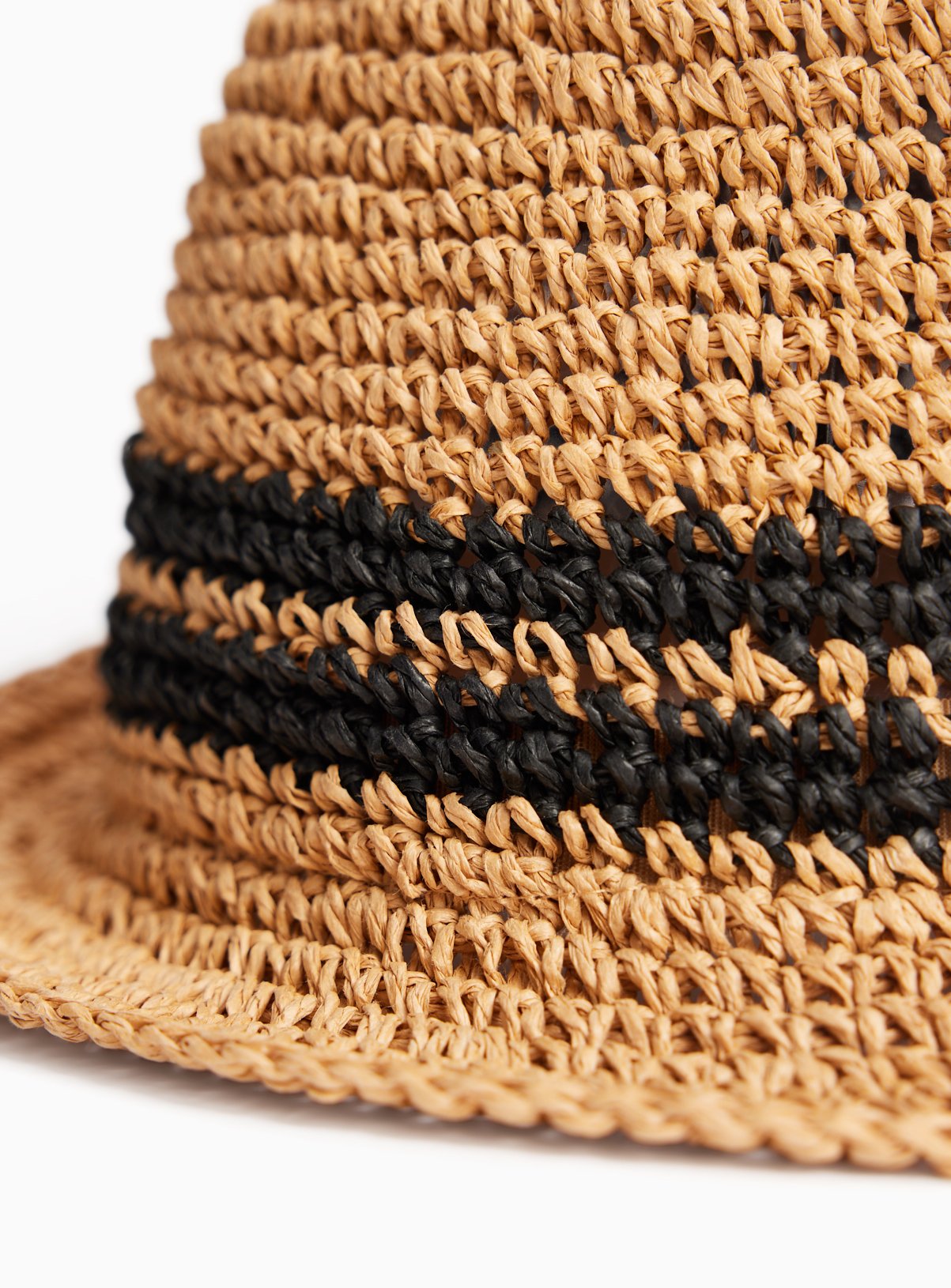 Kids' Neutral Straw Trilby 6-9 years - Image 2 thumbnail