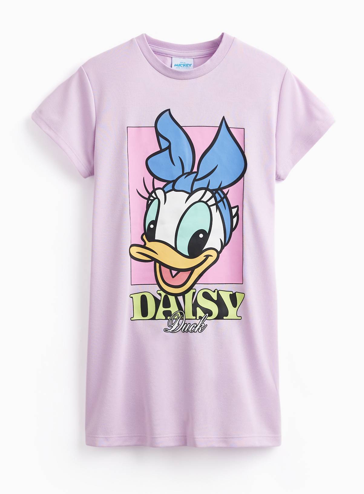 Lilac Disney Daisy Graphic Sleep Tee 8-9 years - Image 1