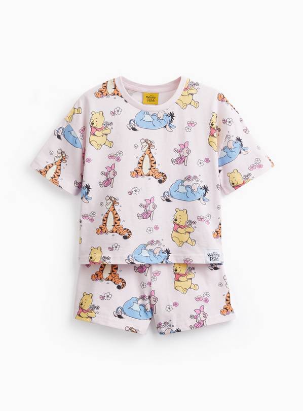 Pink Disney Winnie The Pooh Shortie Pyjamas 7-8 years