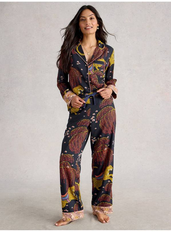 WHITE STUFF Nina Organic Pyjama Bottom XL
