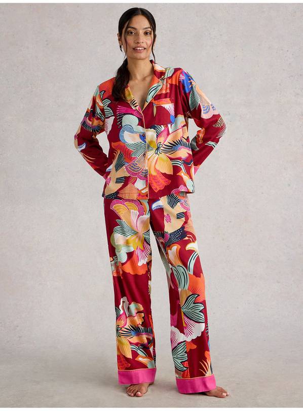 WHITE STUFF Nina Organic Pyjama Shirt XL