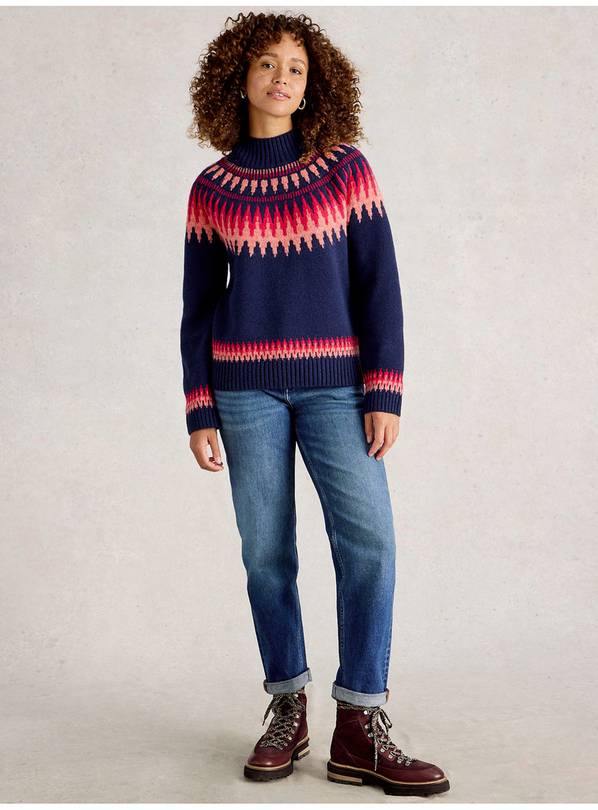 WHITE STUFF Fiona Fairisle Jumper 16
