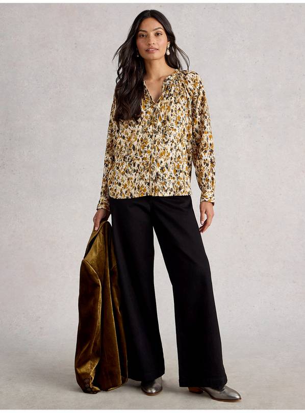 WHITE STUFF Ari Metallic Top 14