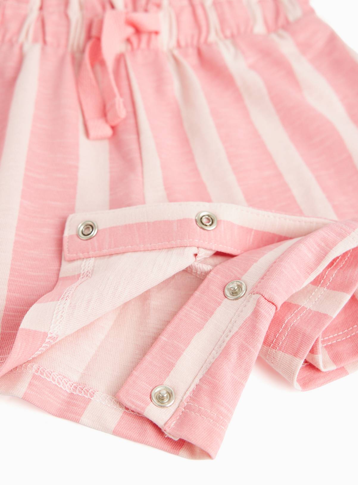 Yellow & Pink Jersey Playsuits 2 Pack 5-6 years - Image 2