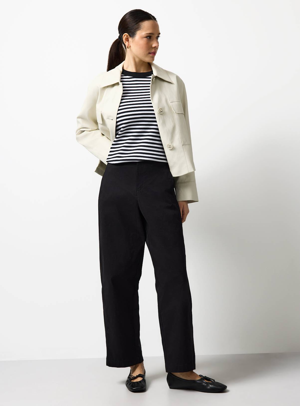 Mono Striped Ribbed Vest 6 - Image 2