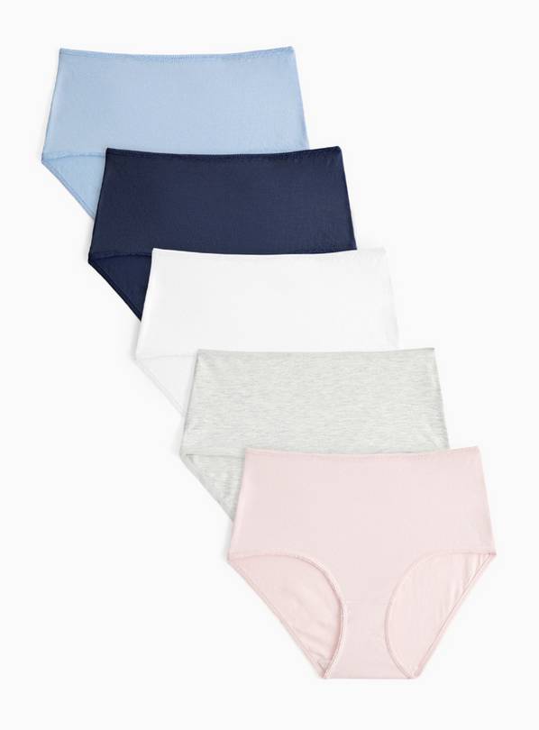 Pink & Blue Full Briefs 5 Pack 22