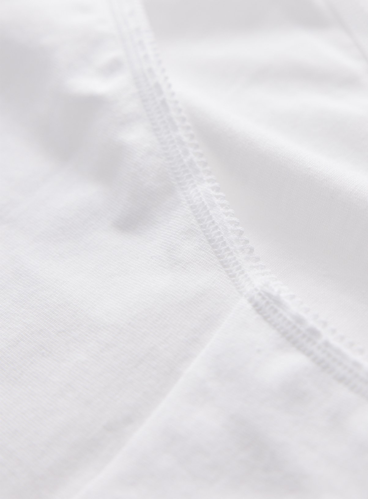 White Cotton High Leg Knickers 7 Pack 10 - Image 3 thumbnail