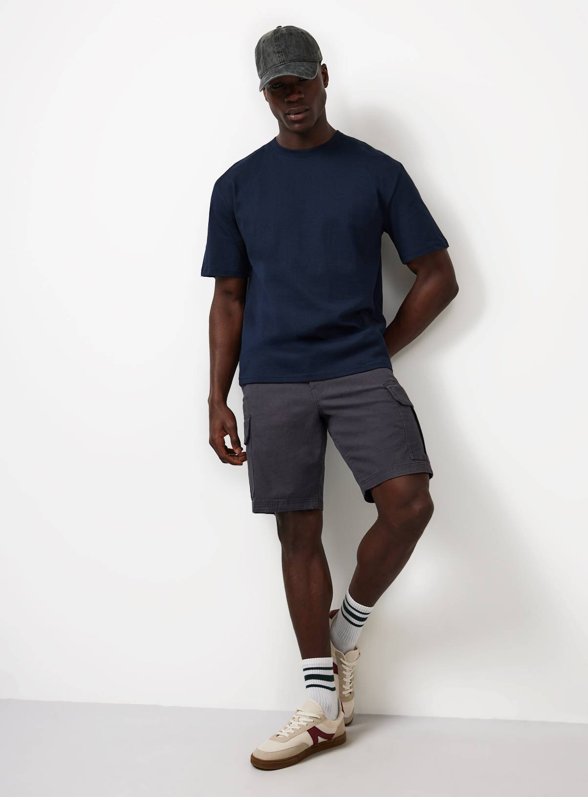Navy Relaxed Fit Dry Handle T-Shirt XXXL - Image 2