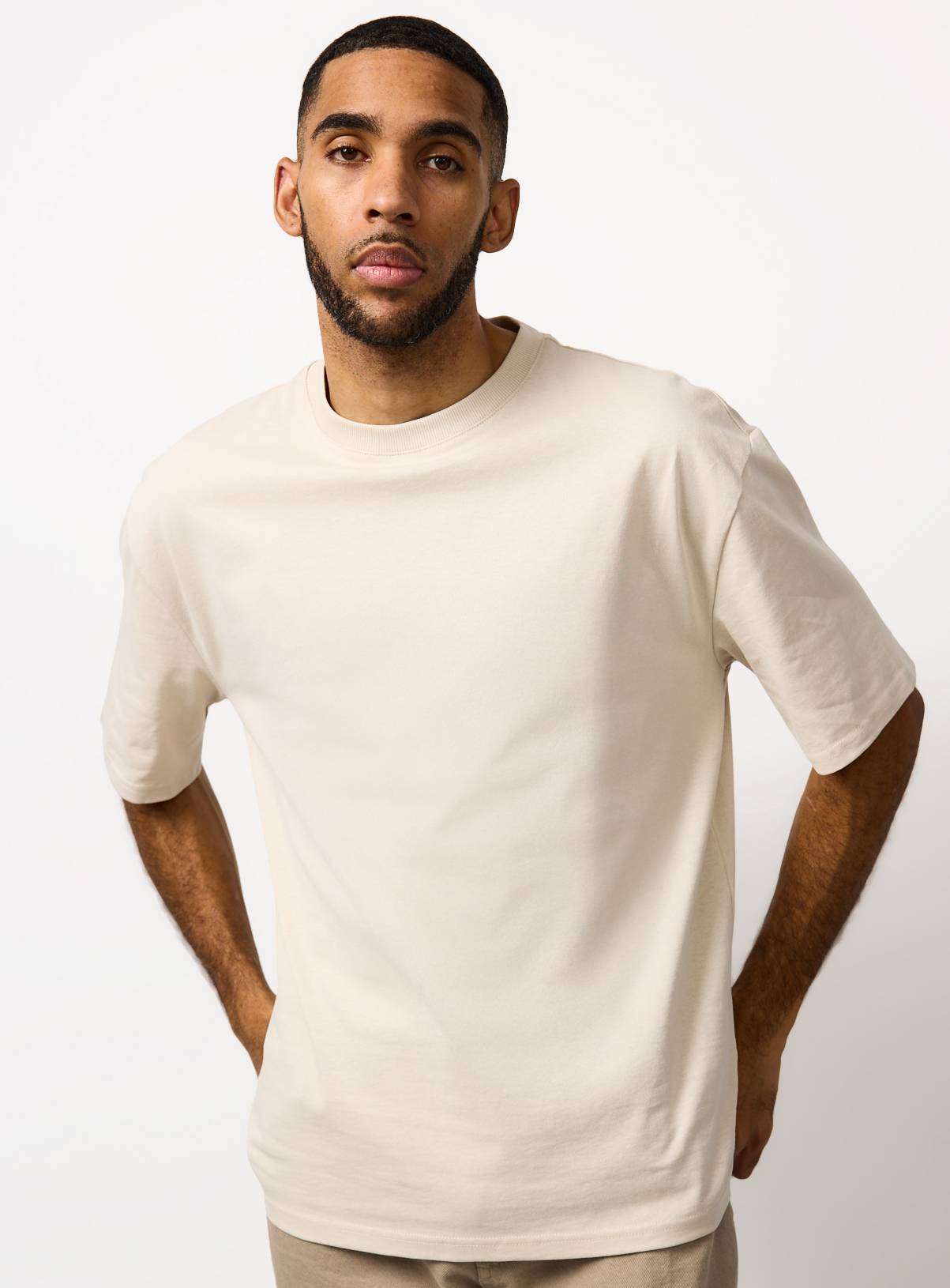 Stone Relaxed Fit Dry Handle T-Shirt L - Image 1