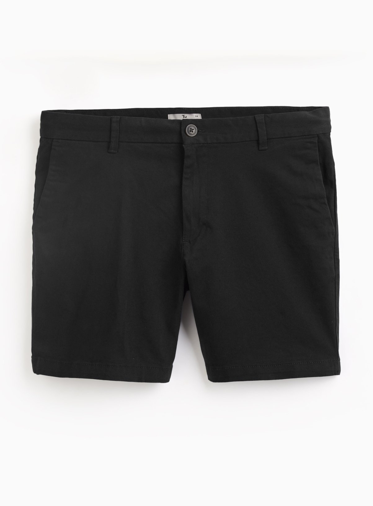 Black Shorter Length Chino Shorts 38 - Image 3 thumbnail