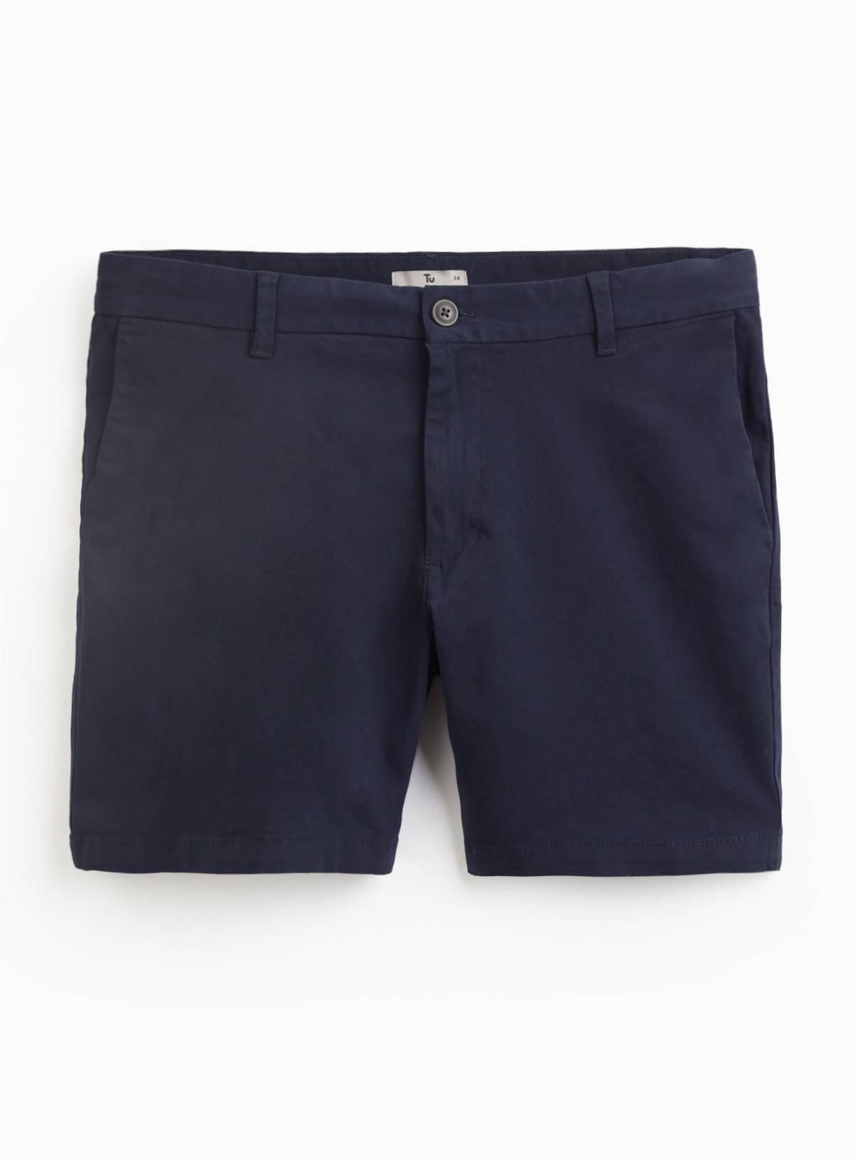 Navy Shorter Length Chino Shorts 36 - Image 3