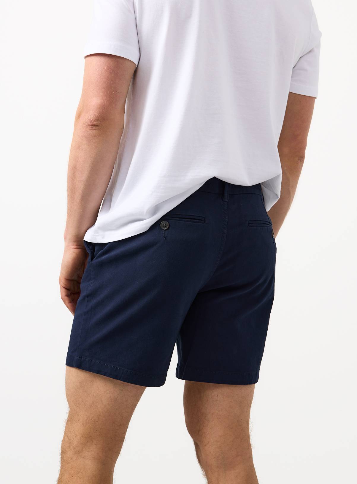 Navy Shorter Length Chino Shorts 36 - Image 5