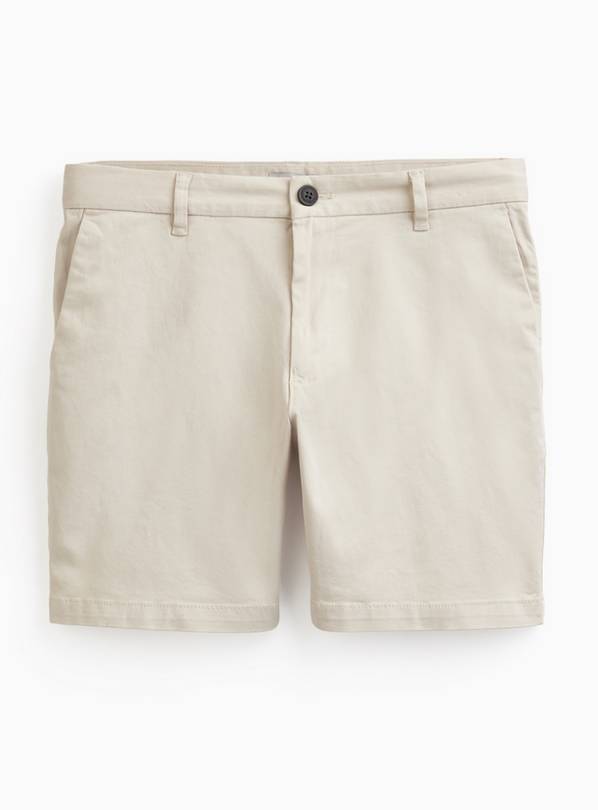 Stone Shorter Length Chino Shorts 32