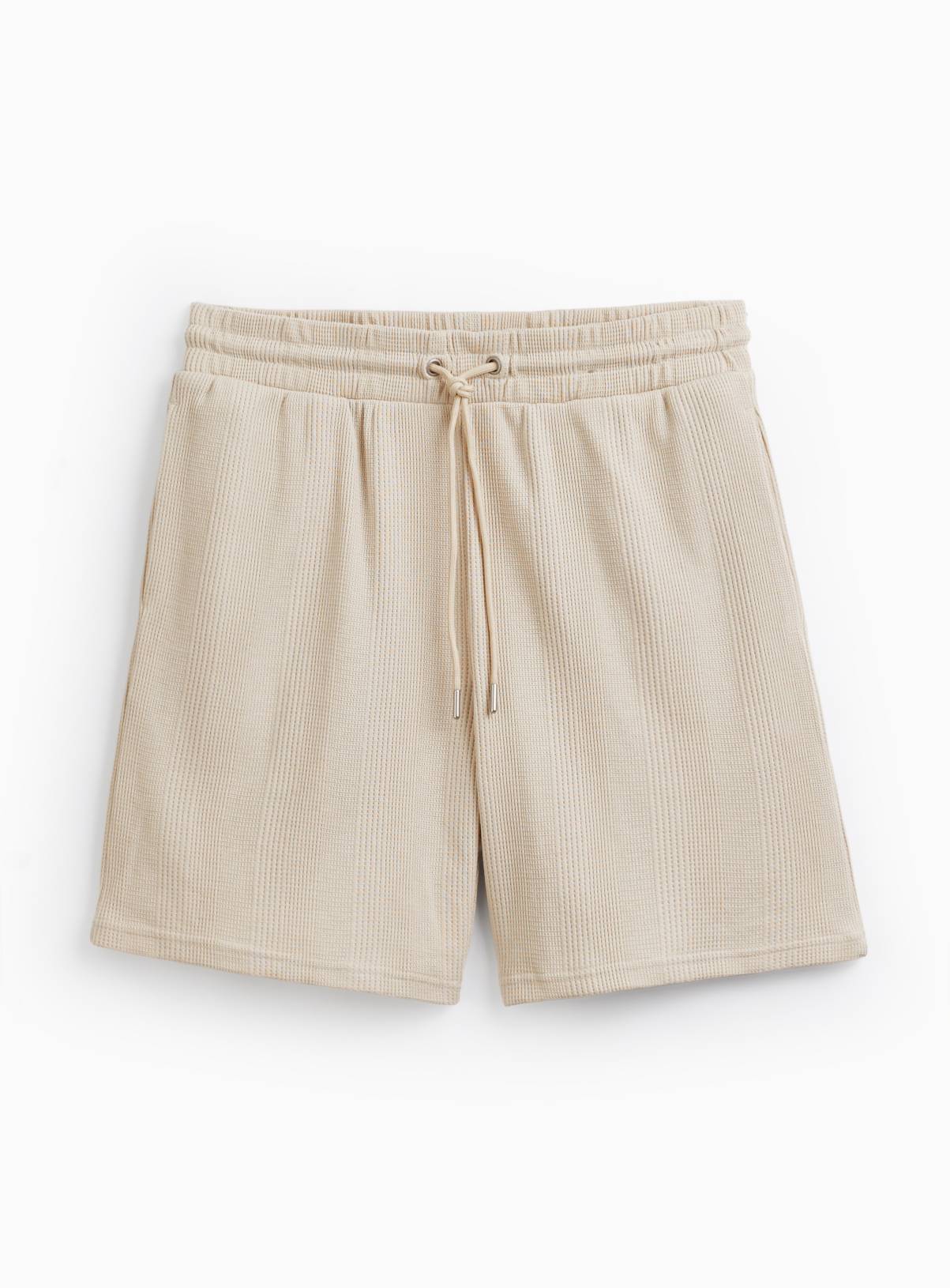 Stone Textured Co-ord Shorts M - Image 3