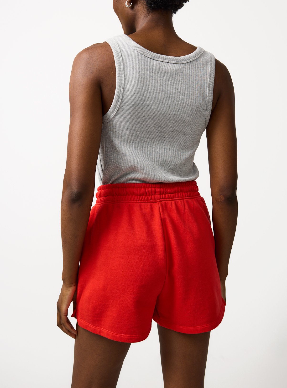 Red Sweat Shorts M - Image 4 thumbnail
