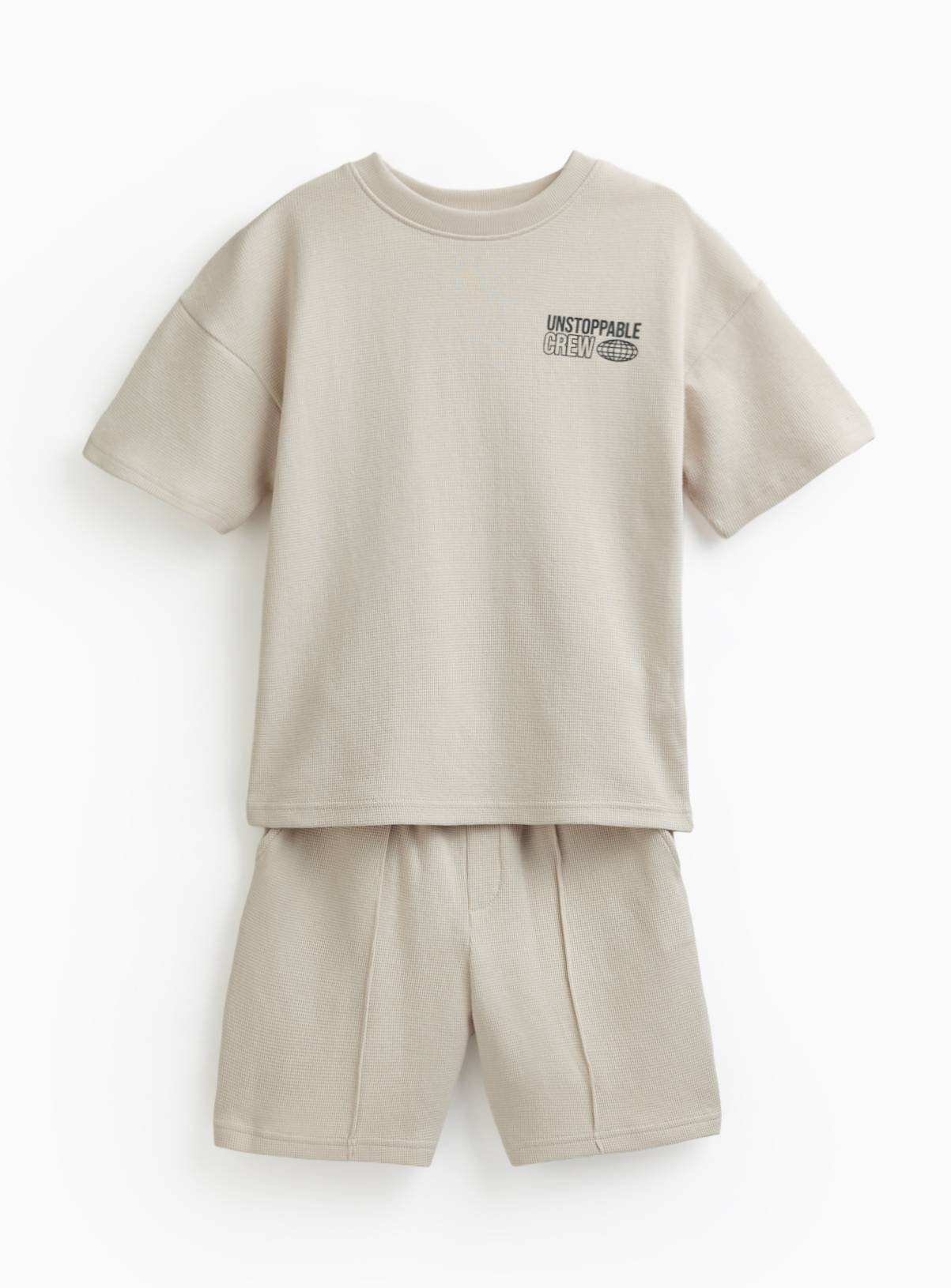 Stone Front Graphic T-Shirt & Shorts Set 3 years - Image 1