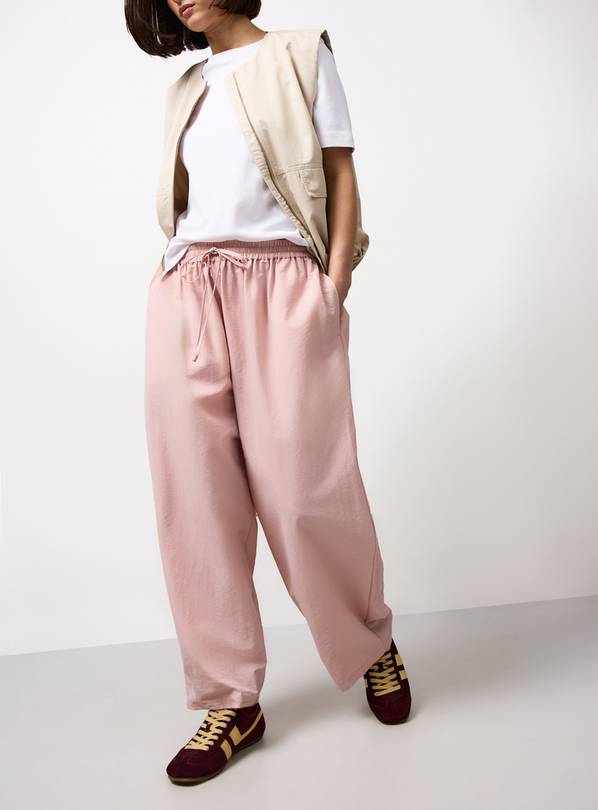 Pink Balloon Leg Techno Co-ord Trousers 12
