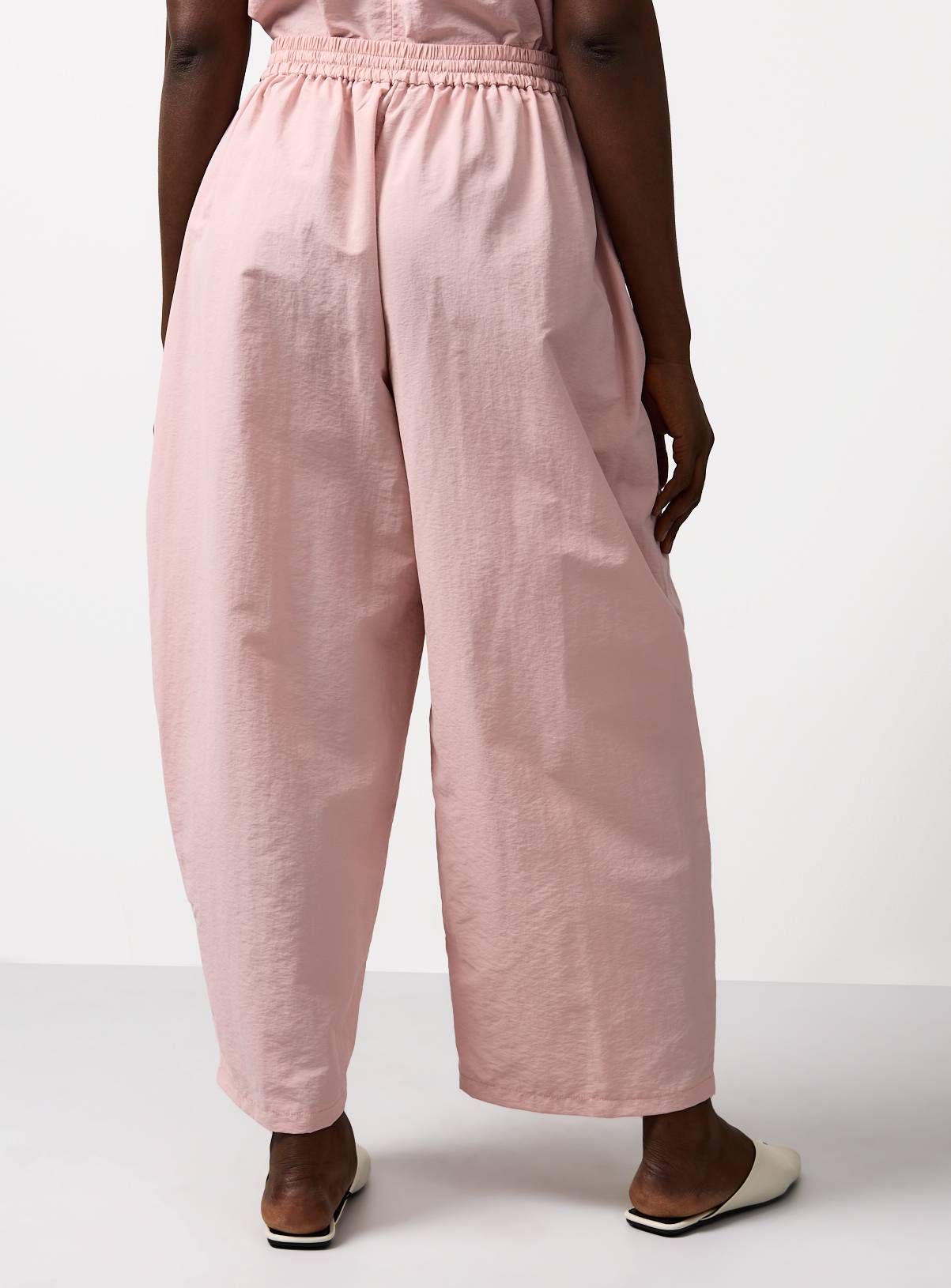 Pink Balloon Leg Techno Co-ord Trousers 18 - Image 4