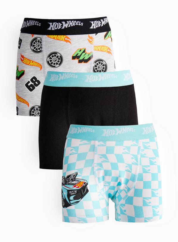 Hot Wheels Print Trunks 3 Pack 4-5 years
