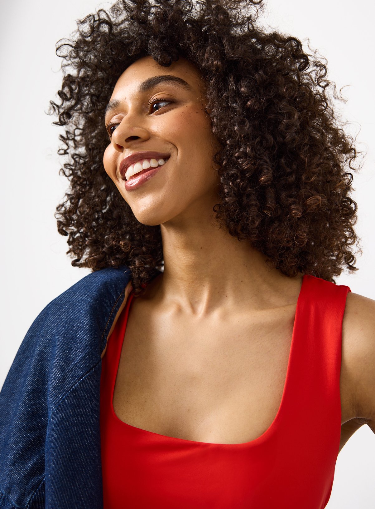 Red Square Neck Tank Top 26 - Image 3 thumbnail