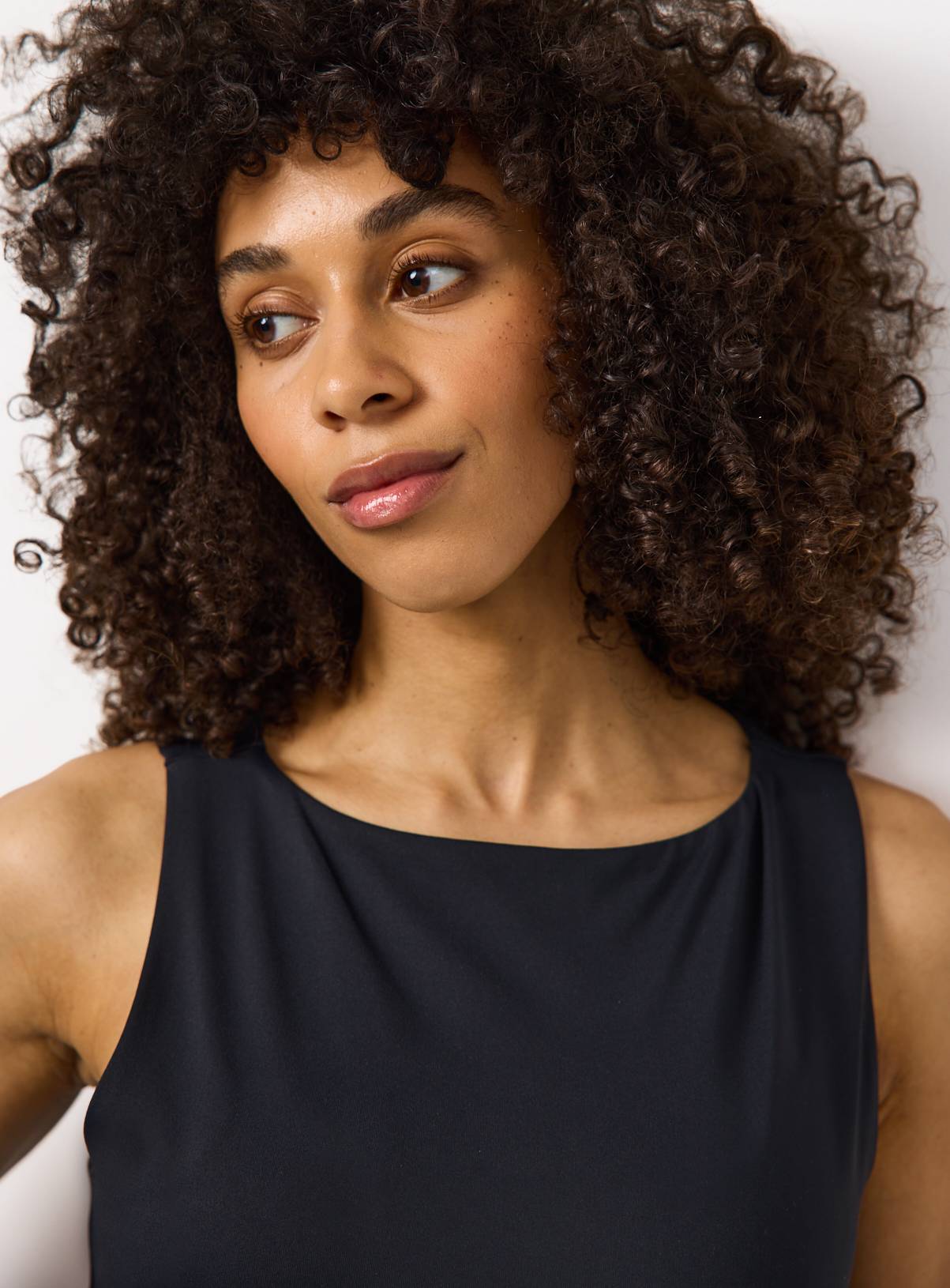 Black Boat Neck Tank Top 16 - Image 3