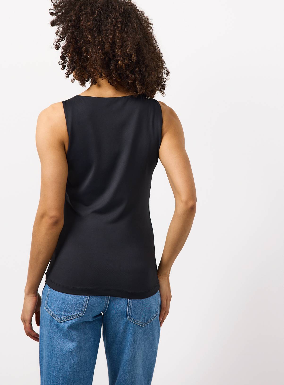 Black Boat Neck Tank Top 16 - Image 4