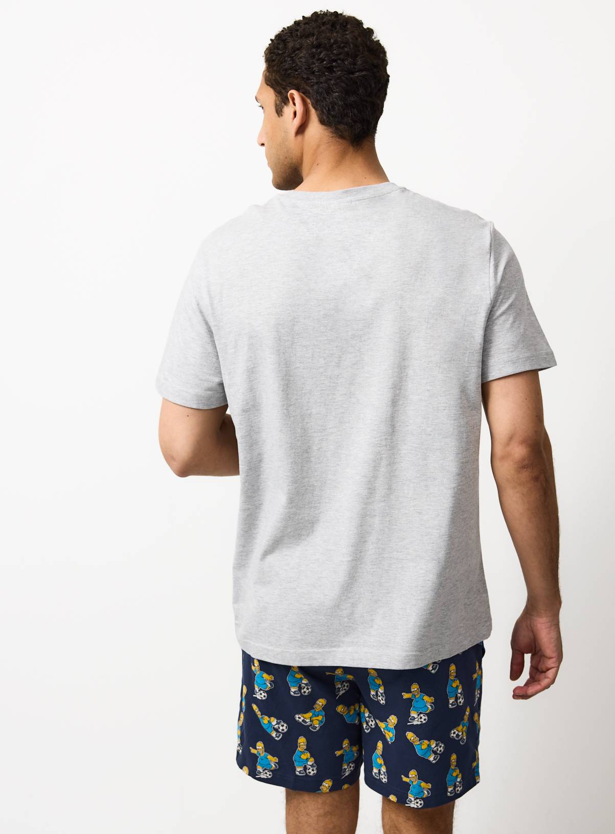 Simpsons Football Shortie Pyjamas XXL - Image 5