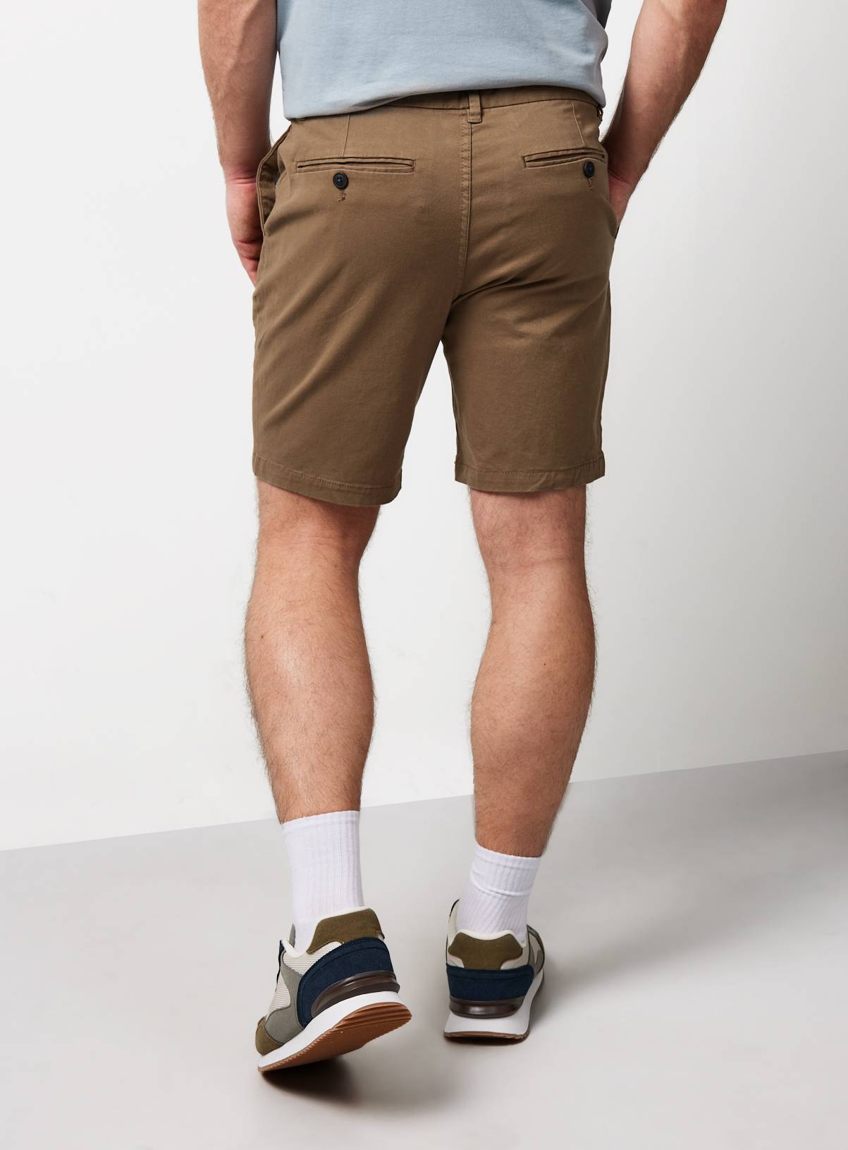 Tan Chino Shorts 38 - Image 5