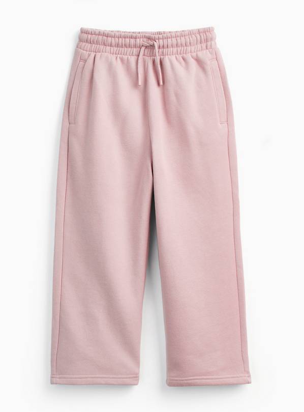 Pink Wide Leg Joggers 6 years