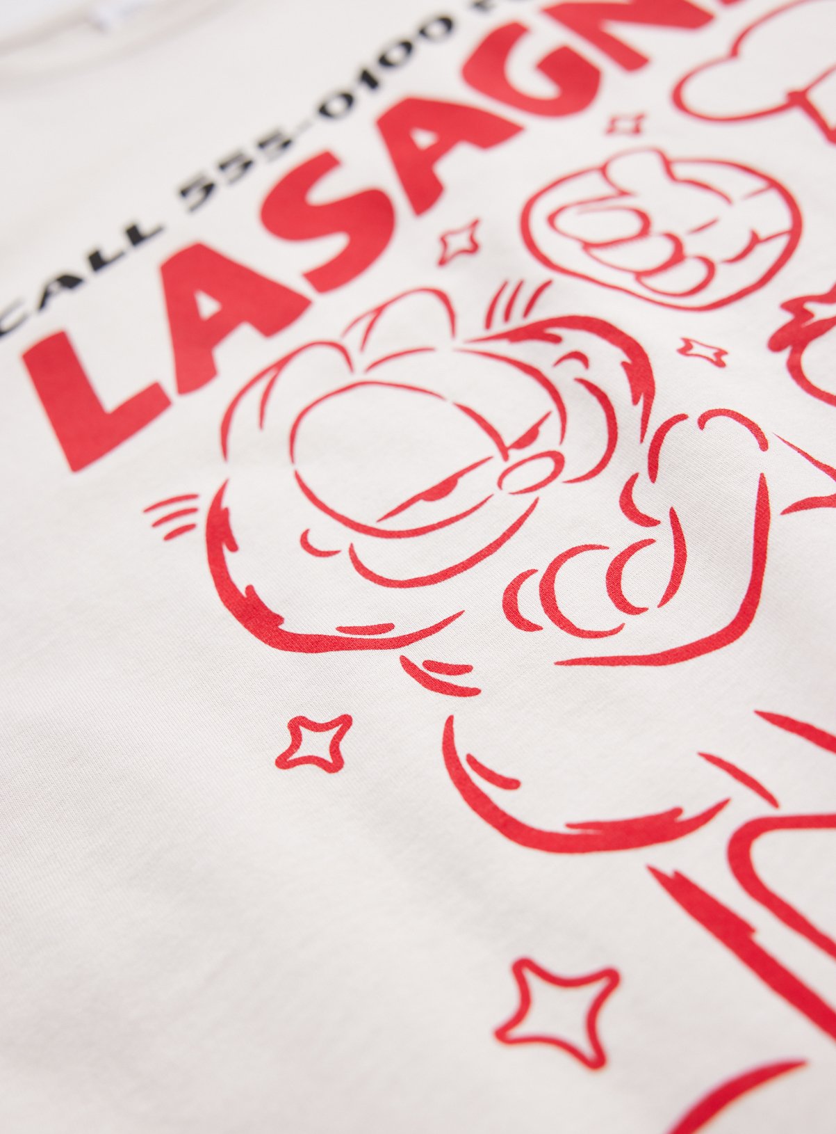 Garfield Print Shortie Pyjamas XL - Image 3 thumbnail