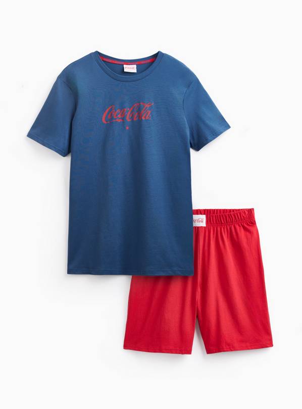 Coca Cola Print Shortie Pyjamas XL