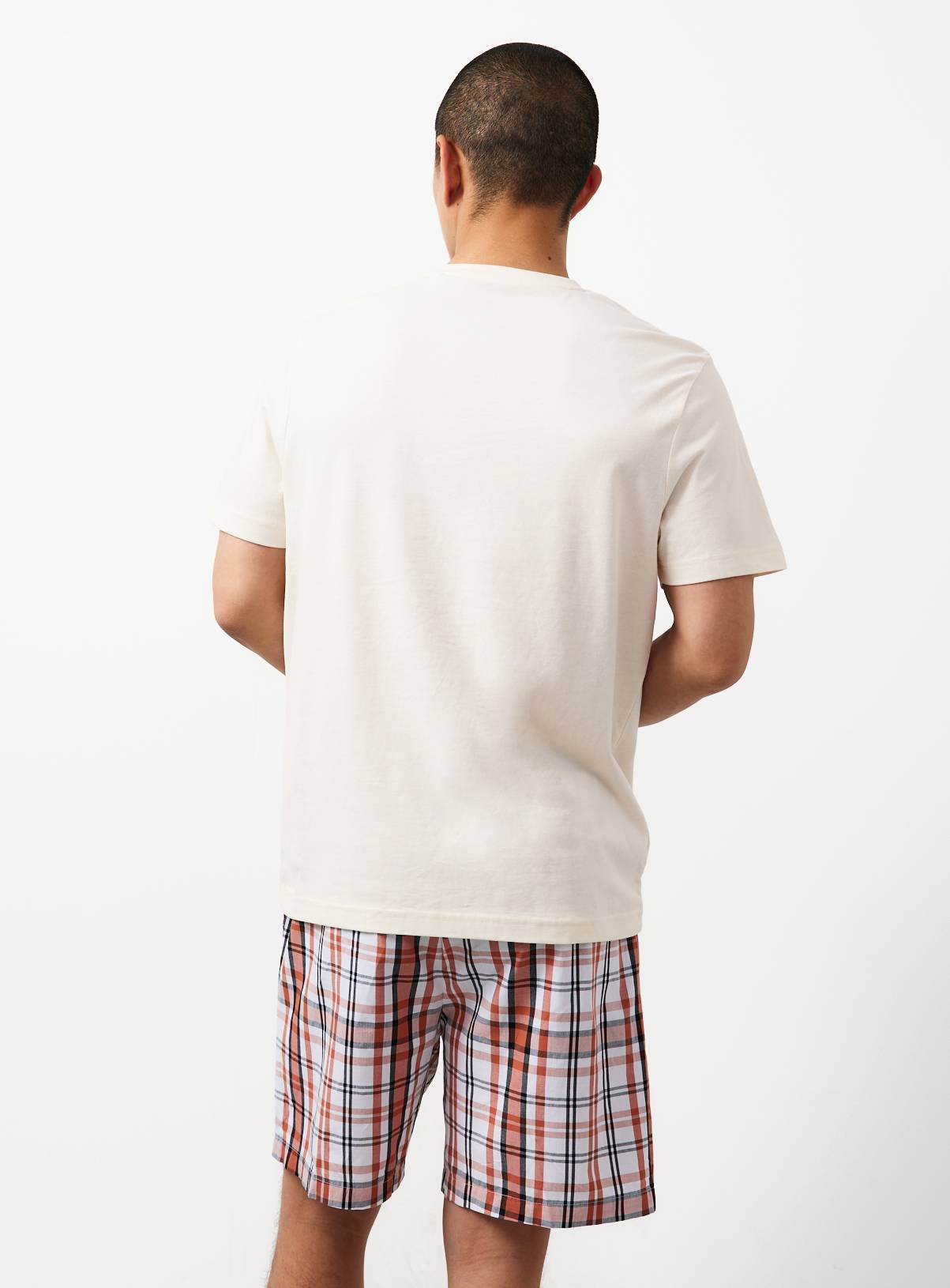 Cream Volkswagen Graphic Shortie Pyjamas S - Image 5