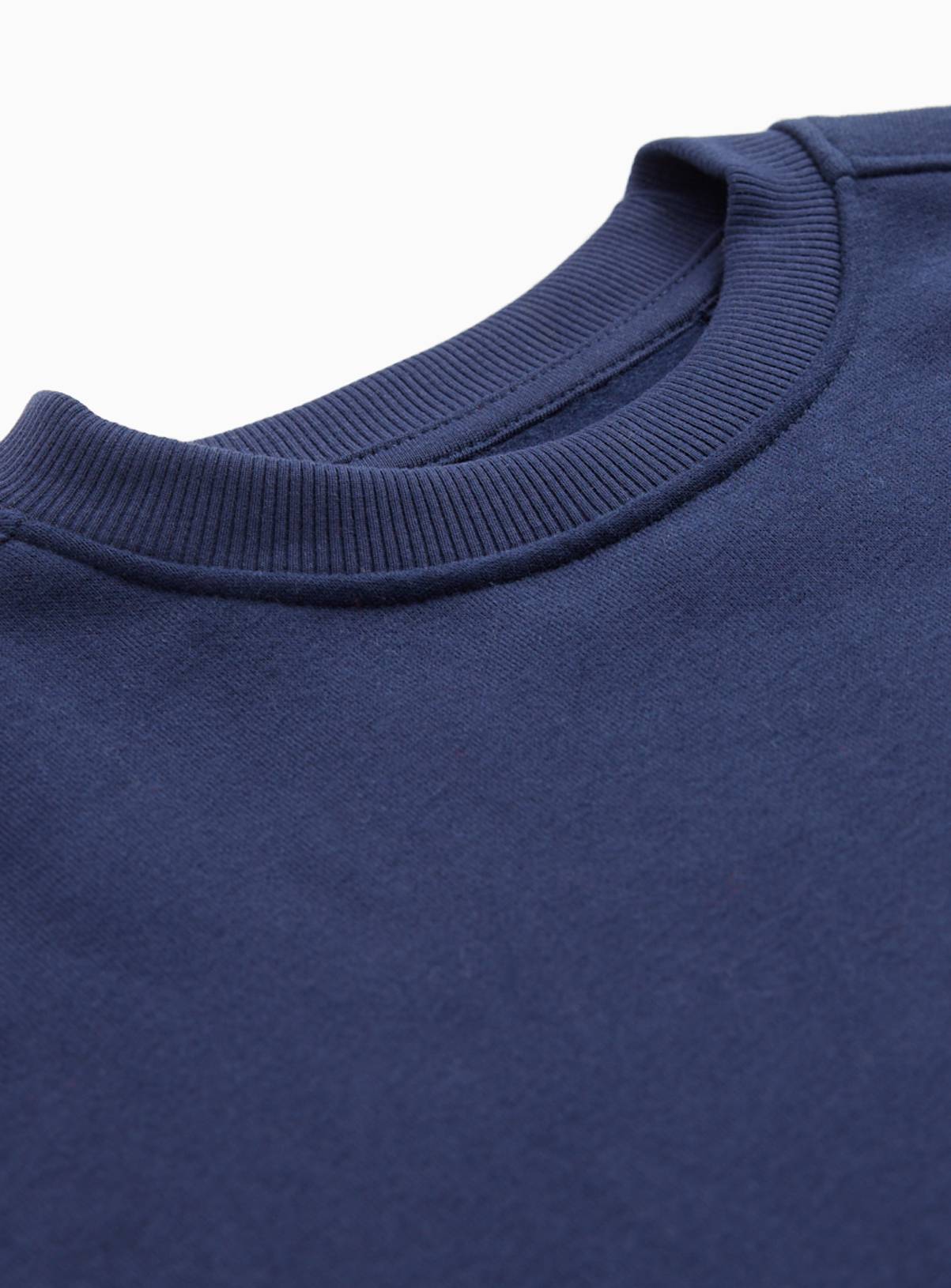Navy Crew Neck Sweatshirt 11 years - Image 2
