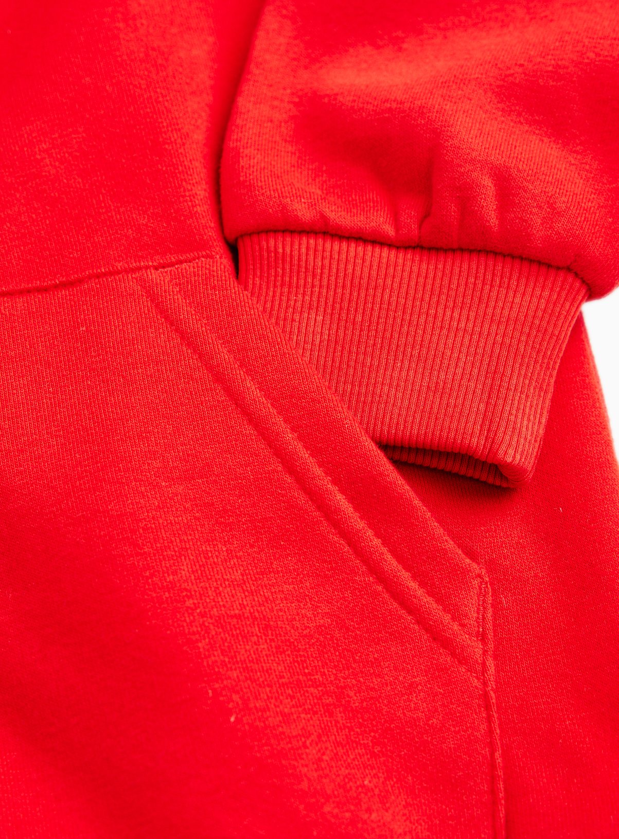 Red Zip Through Hoodie 14 years - Image 2 thumbnail