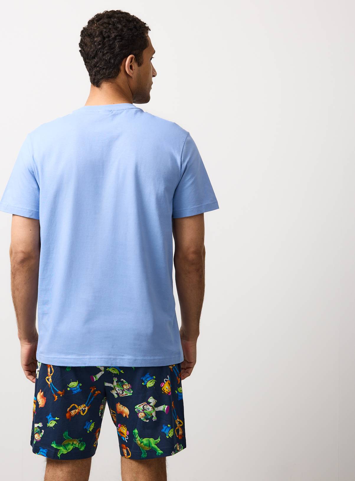 Blue Toy Story Print Shortie Pyjamas XL - Image 4